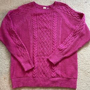 Gap pink sweater